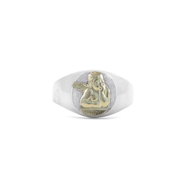 Imagen de Anillo Ángel Plata y Oro