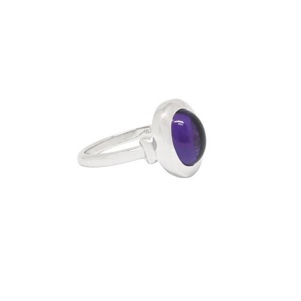 Imagen de Anillo  Amatista Oval