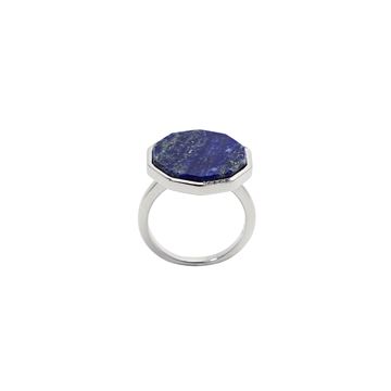 Imagen de Anillo Lapizlásuli y Zirconias