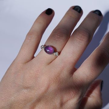 Imagen de Anillo Mut violeta