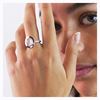 Imagen de Anillo Oval Cuarzo Rosa