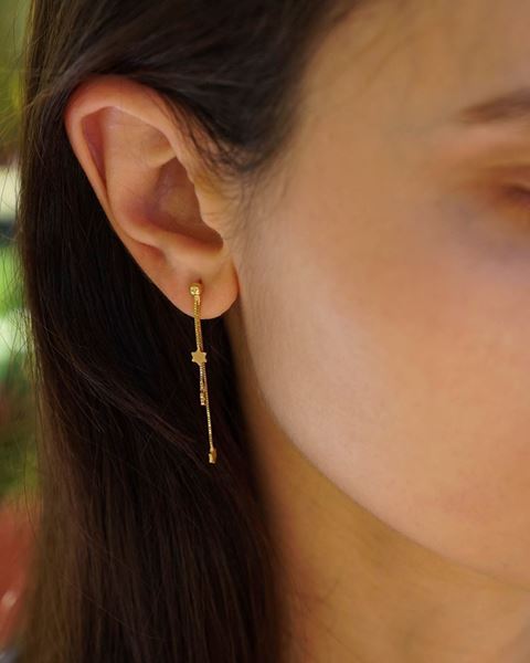 Imagen de Caravanas Stella - Oro 18k