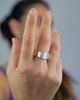 Imagen de Anillo Rectángulos Nácar