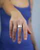 Imagen de Anillo Rectángulos Nácar
