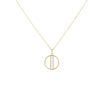 Imagen de Dije Paralelo Oro 9k