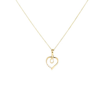 Imagen de Dije Heart Oro 9k