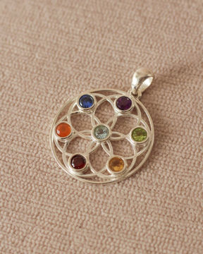 Imagen de Colgante Mandala Chakras