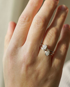 Imagen de Anillo Selene piedra luna